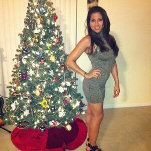 Gold Sleeveless Dress